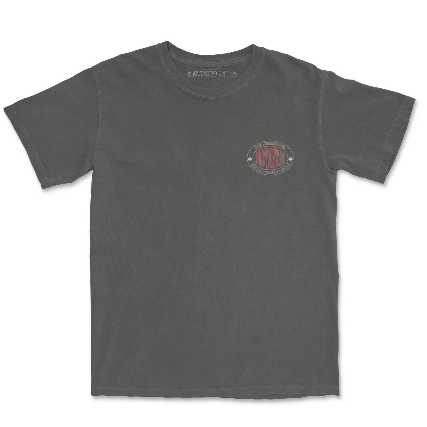 Legends Never Die Boxy fit Tee- Pepper Grey