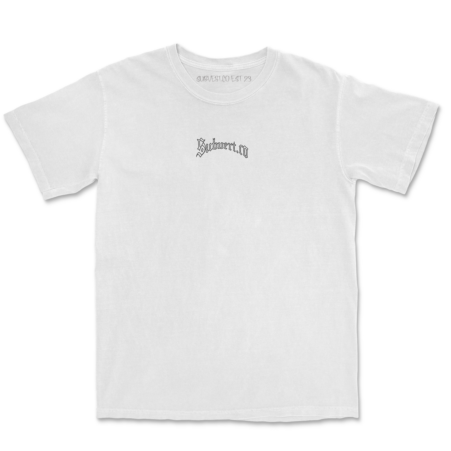 New Realizations Boxy fit Tee - White